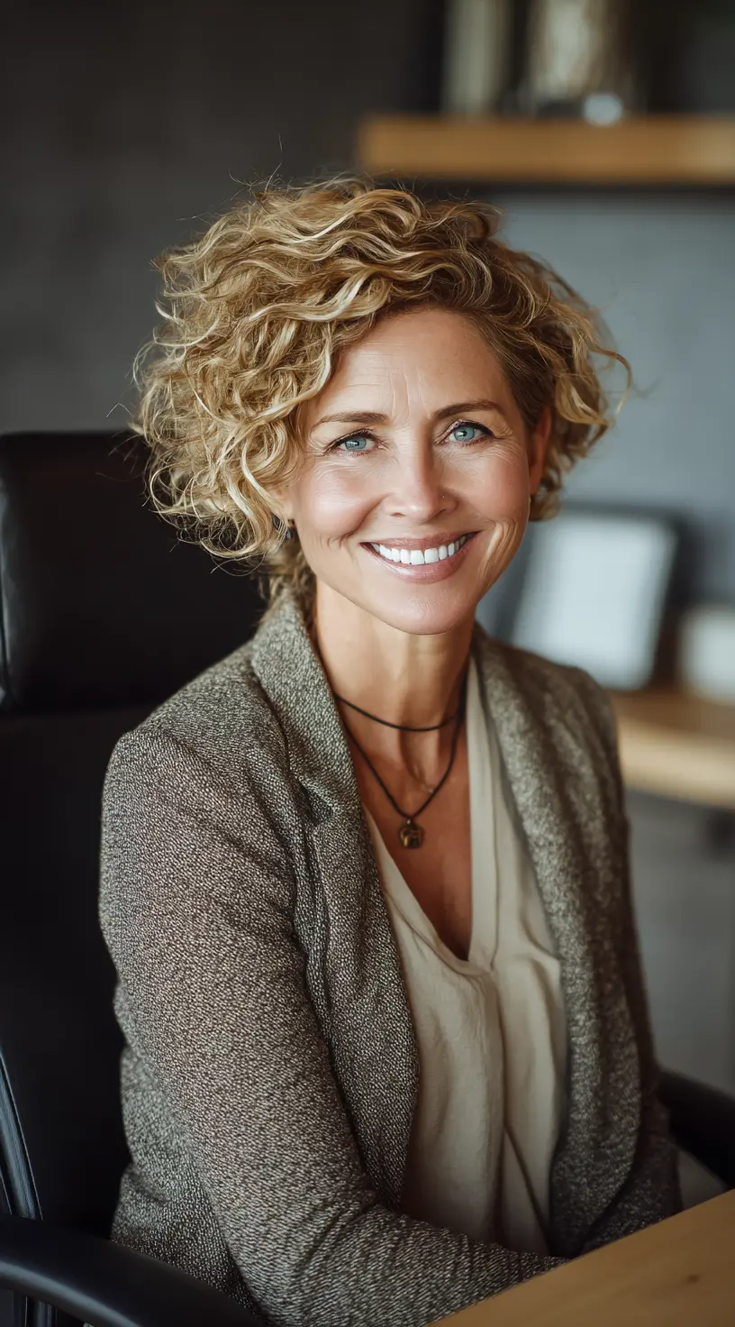 Soft Volume Layers + Textured Curls