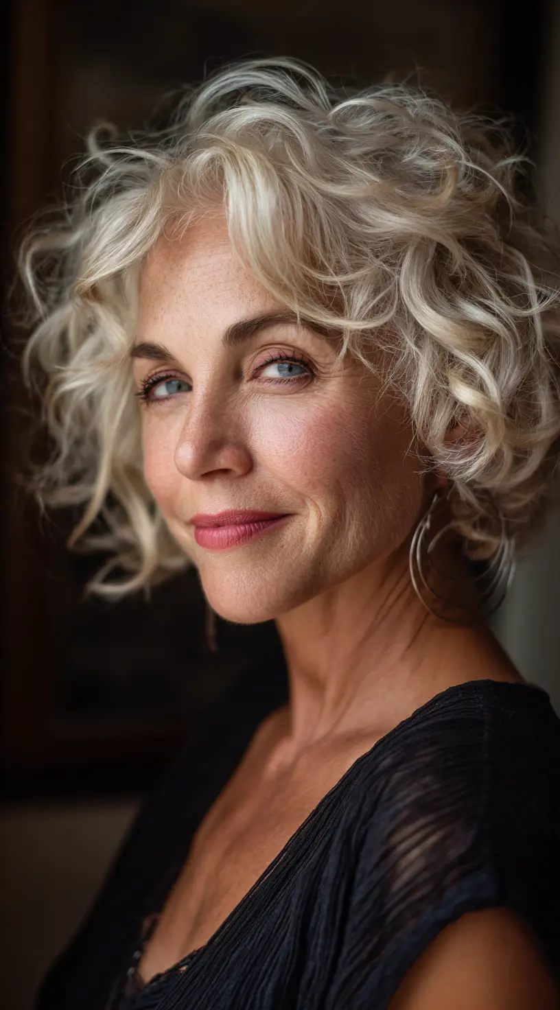 Curly Pixie with Defined Ringlets