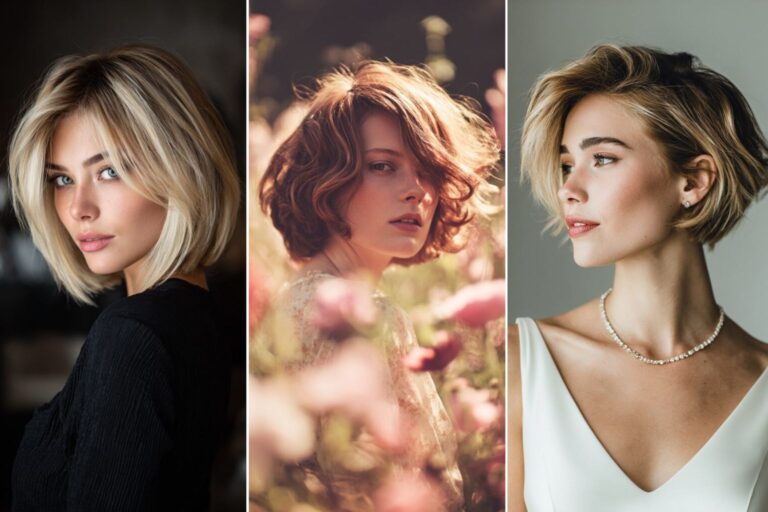 10 Elegant Brunette Balayage Bob Hairstyles