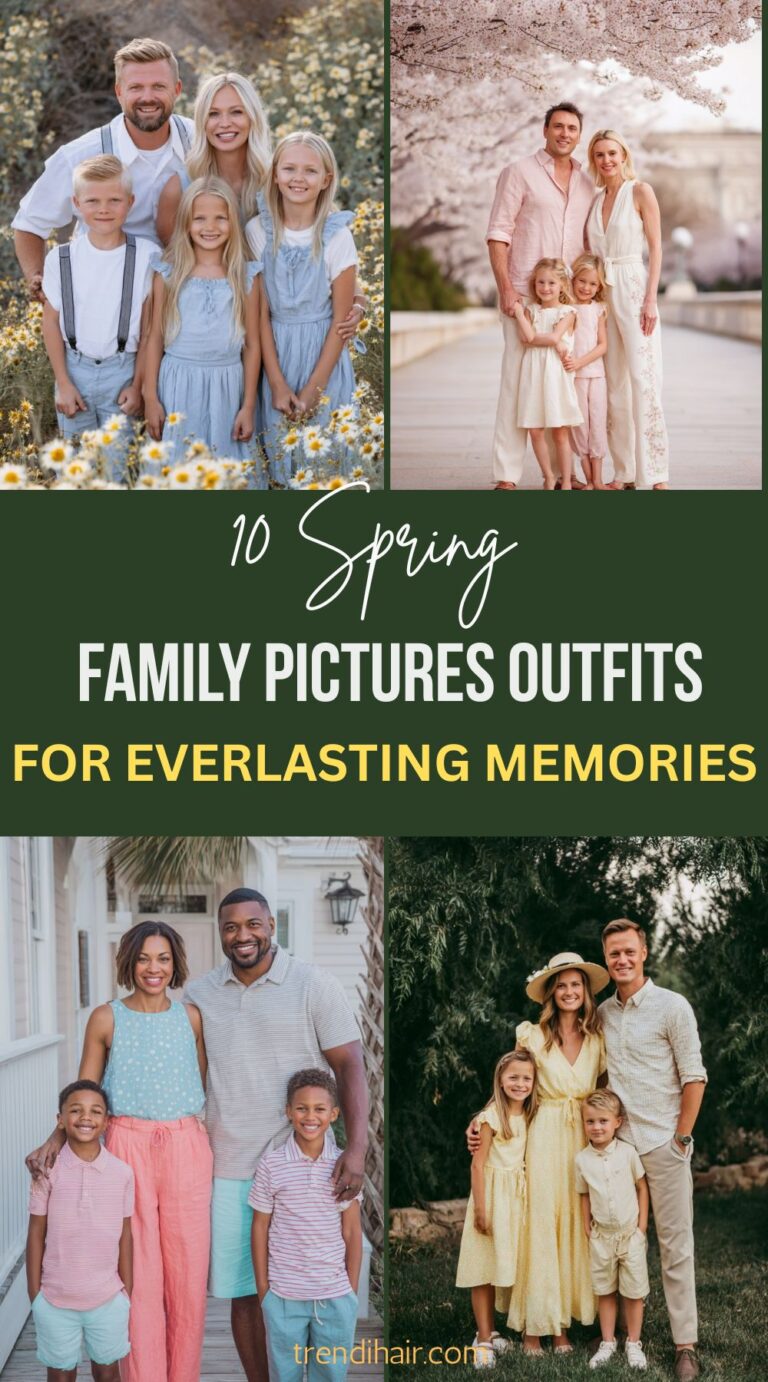 10 Spring Family Pictures Outfits [Perfect For Easter Sunday]