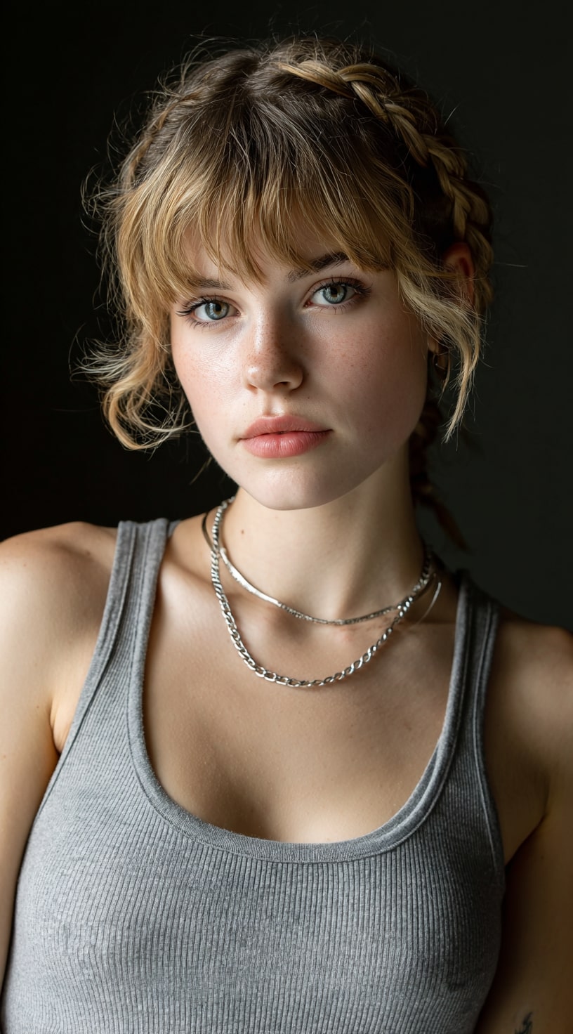 Layered Long French Bob for Volume