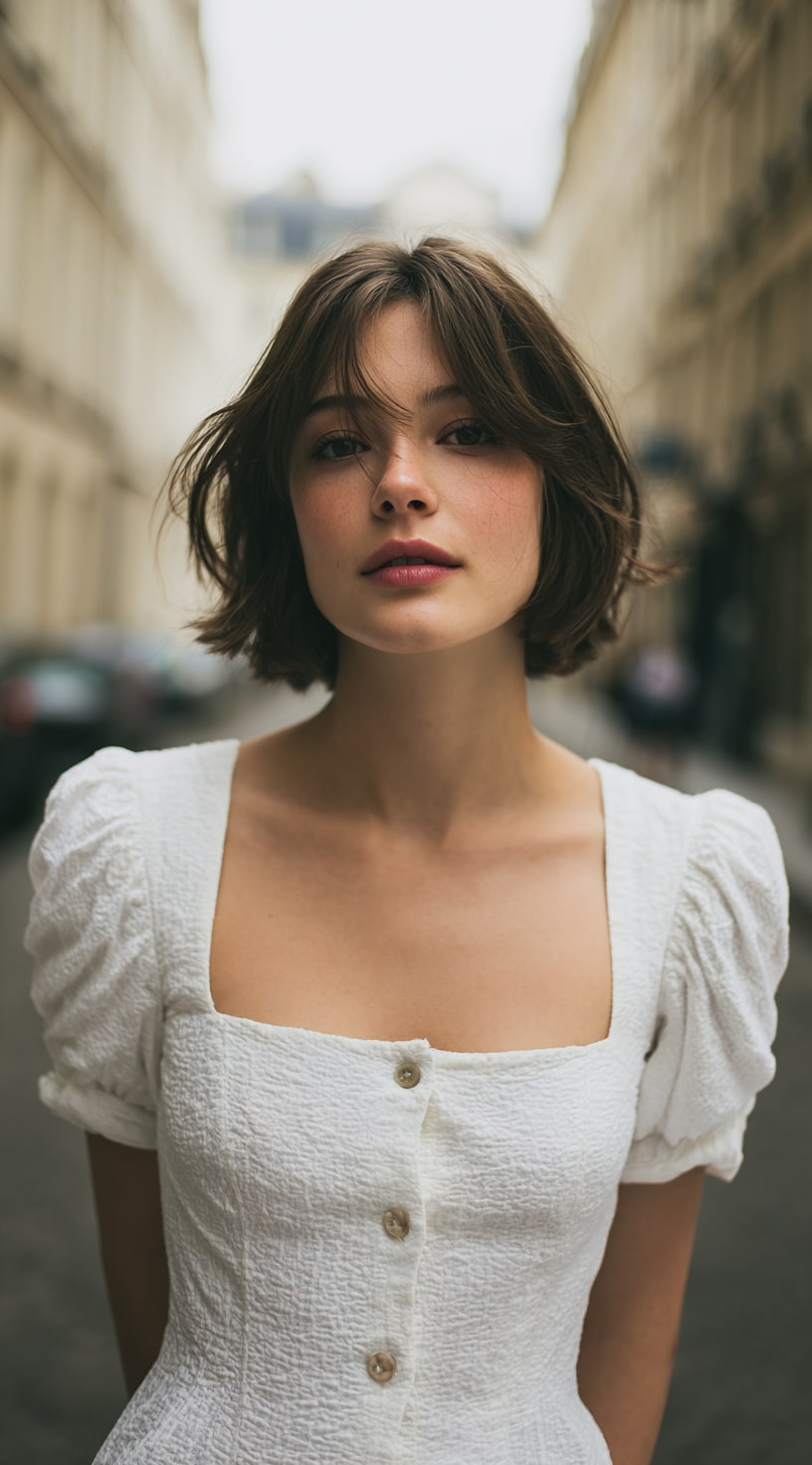 Long Bob with Soft Texture