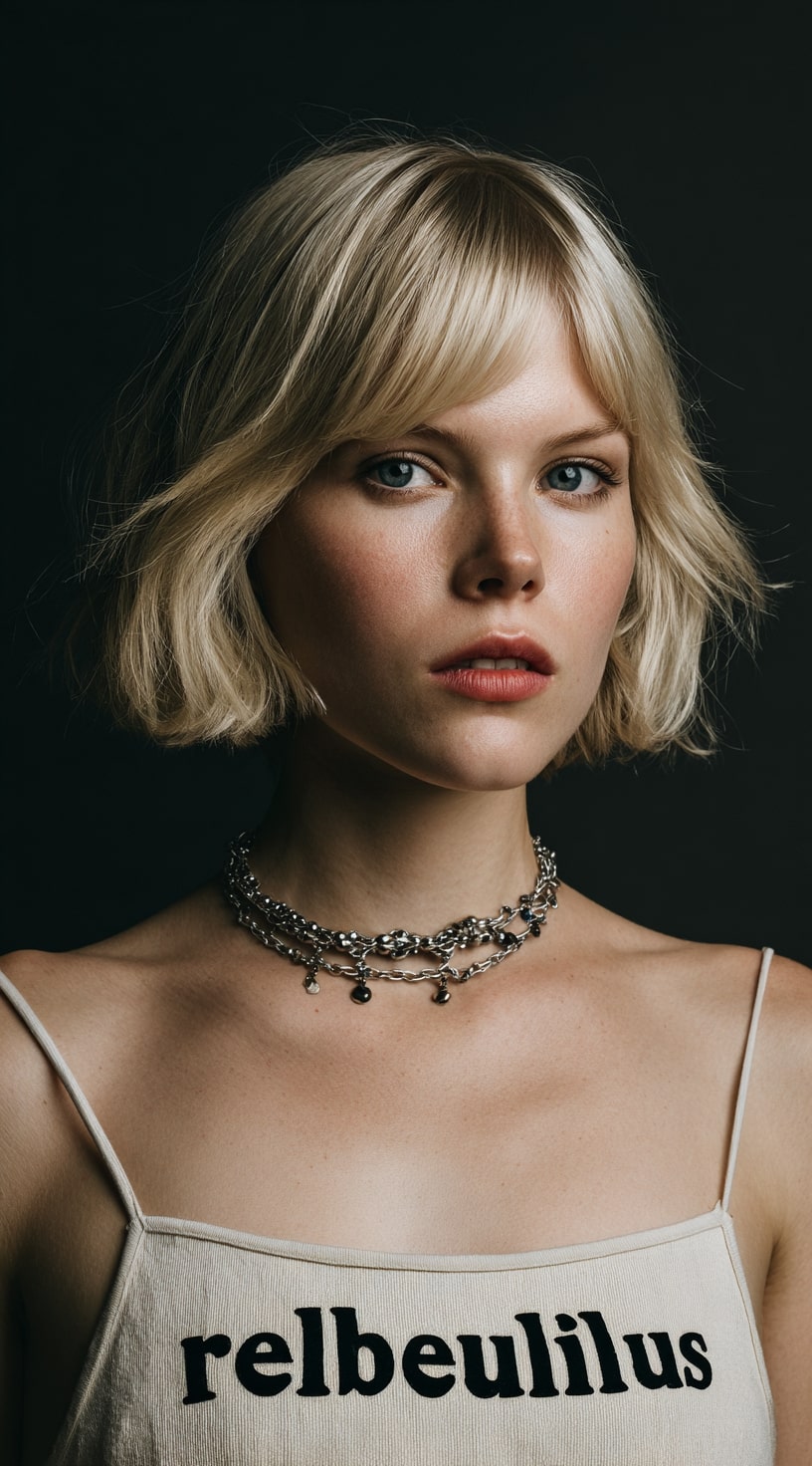 The Choppy Layered Bob