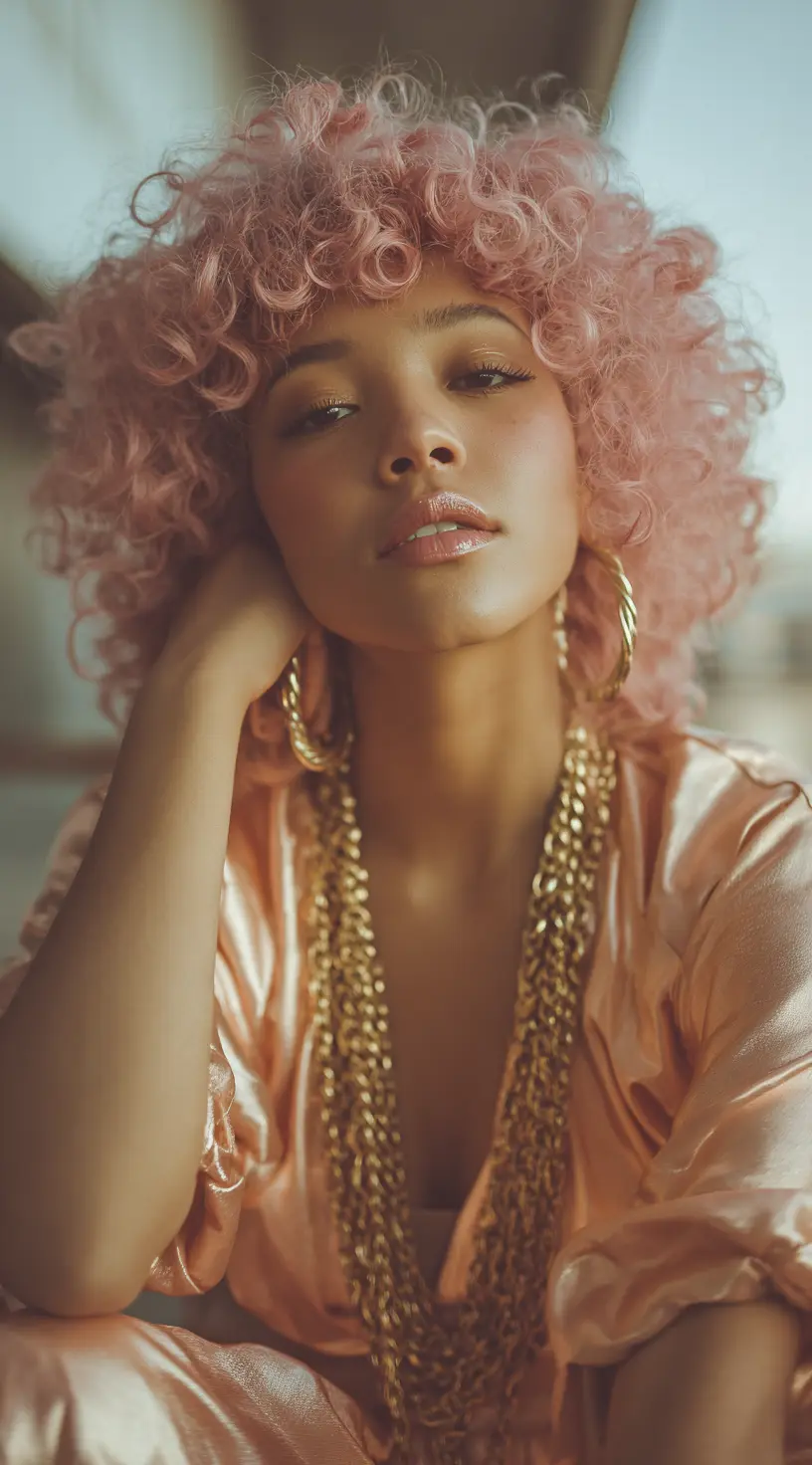 Rose Gold Highlights with Bond Protection