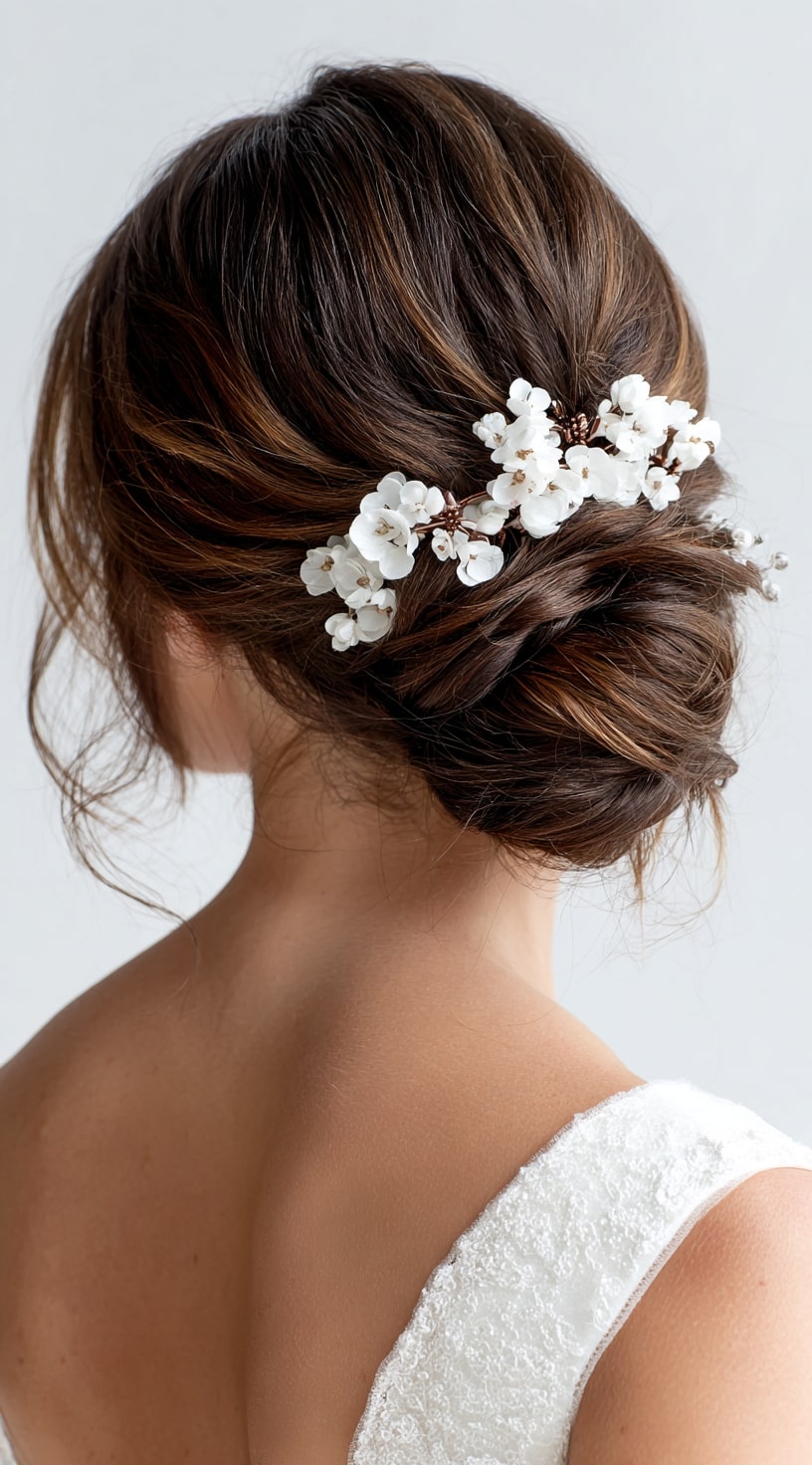 Jasmine Night Garden Updo