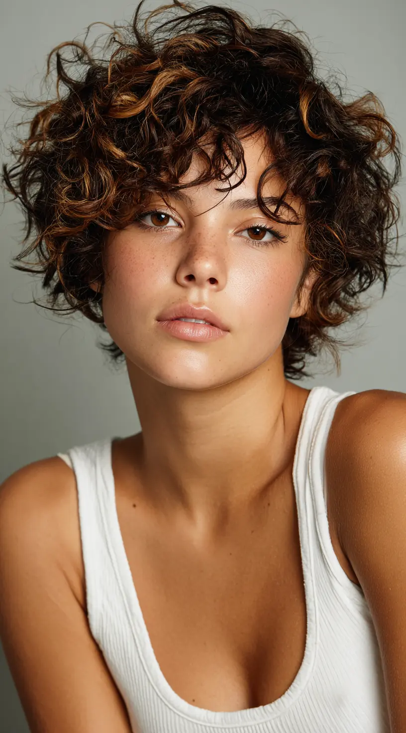 Curly Bangs Integration