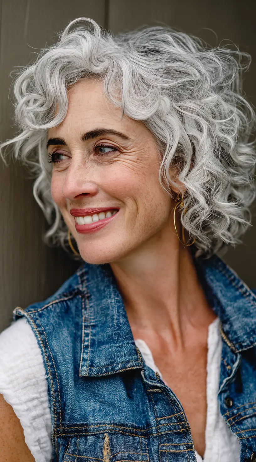 Wispy Front Layers + Curled Lift