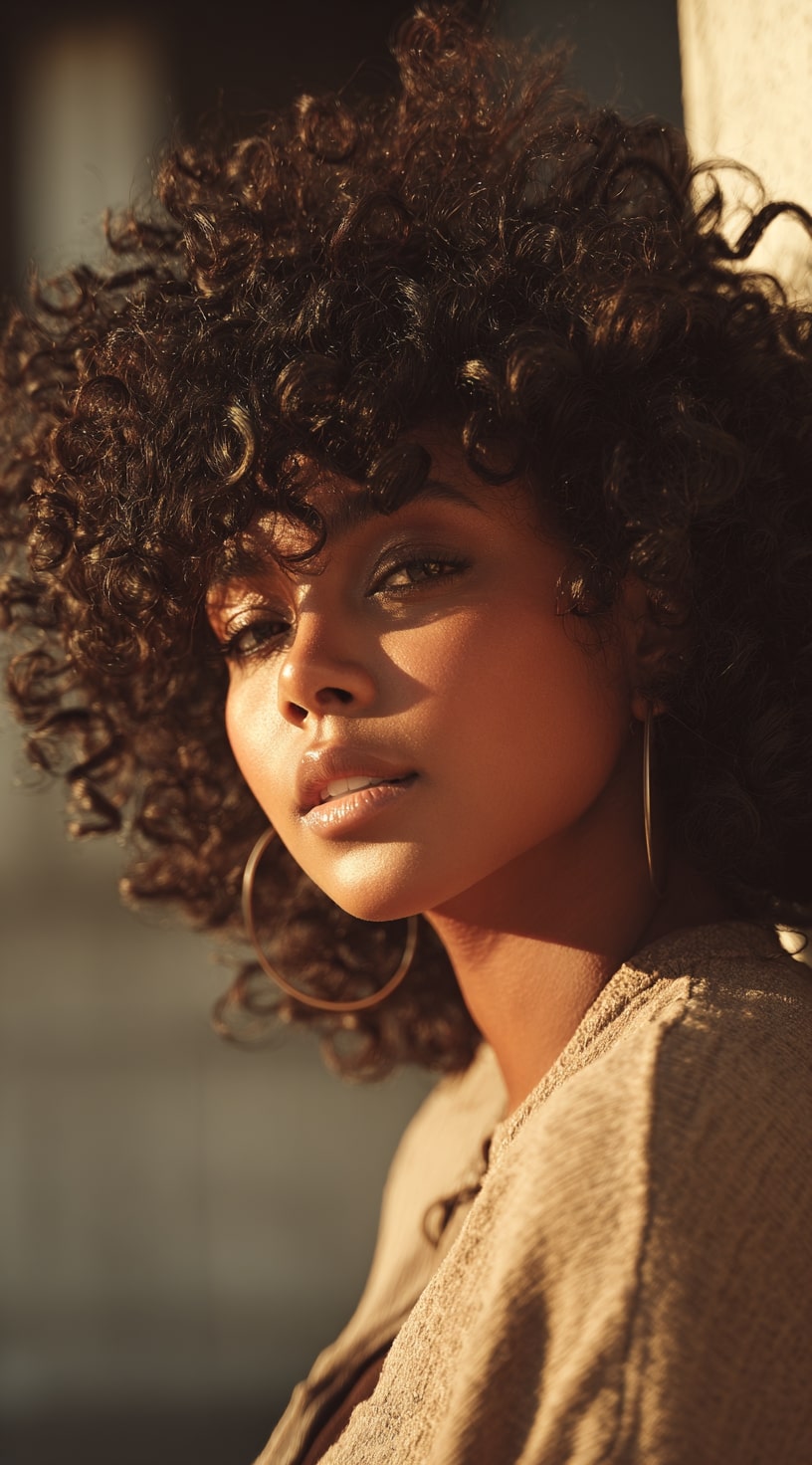 10. Soft Finger Coil Curls