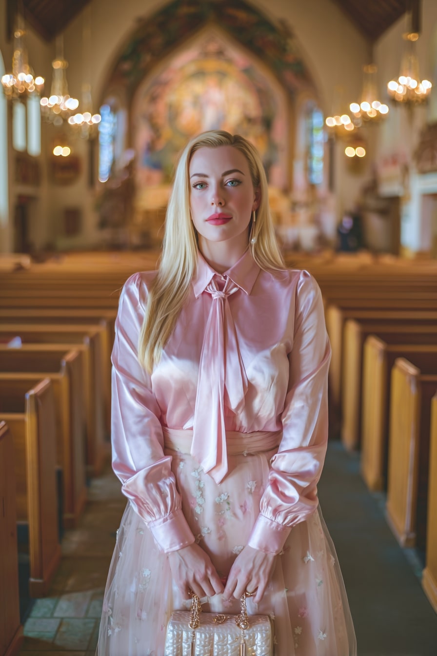 Blush Tulle Romance Outfit