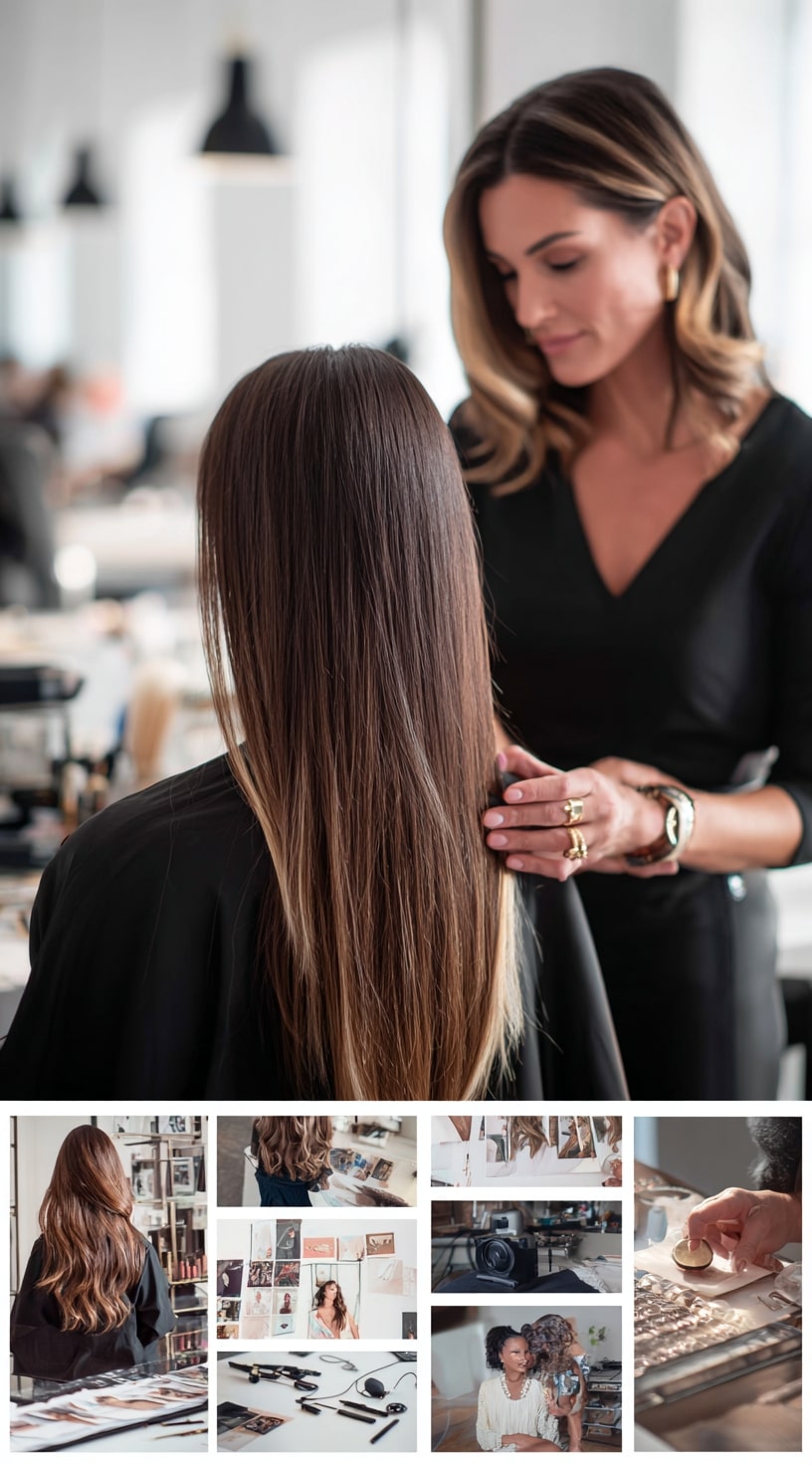 90s Blonde Bob Wig Styled with Salon Touch