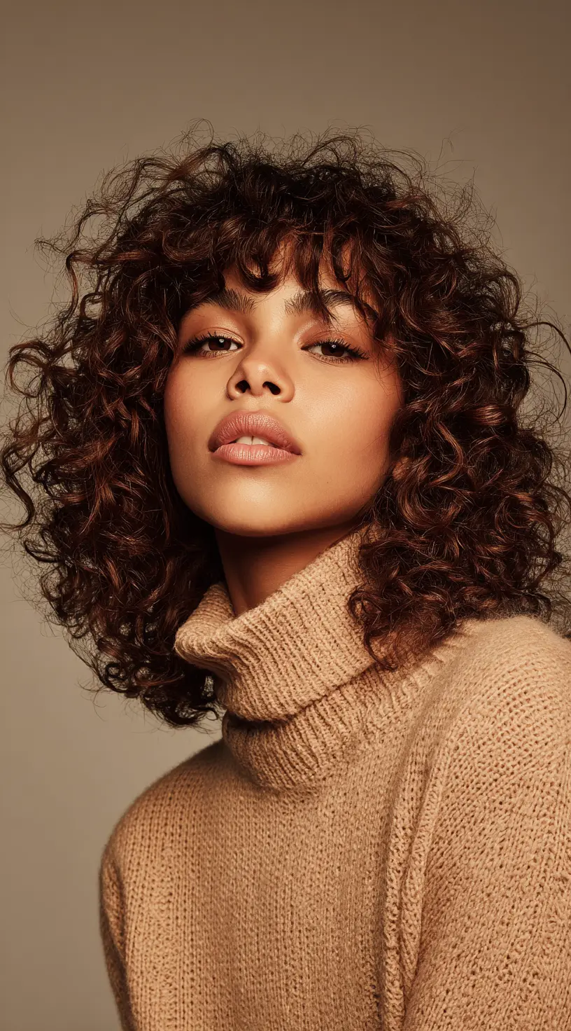 Graduated Curly Layers