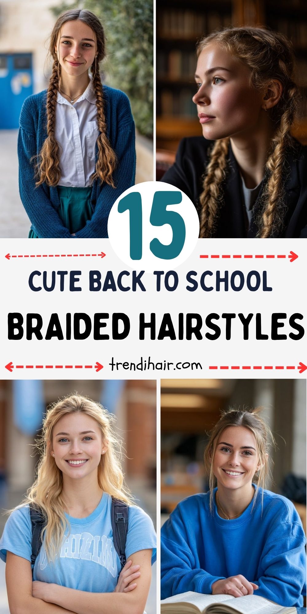 15 Cute Back to School Braided Hairstyles
