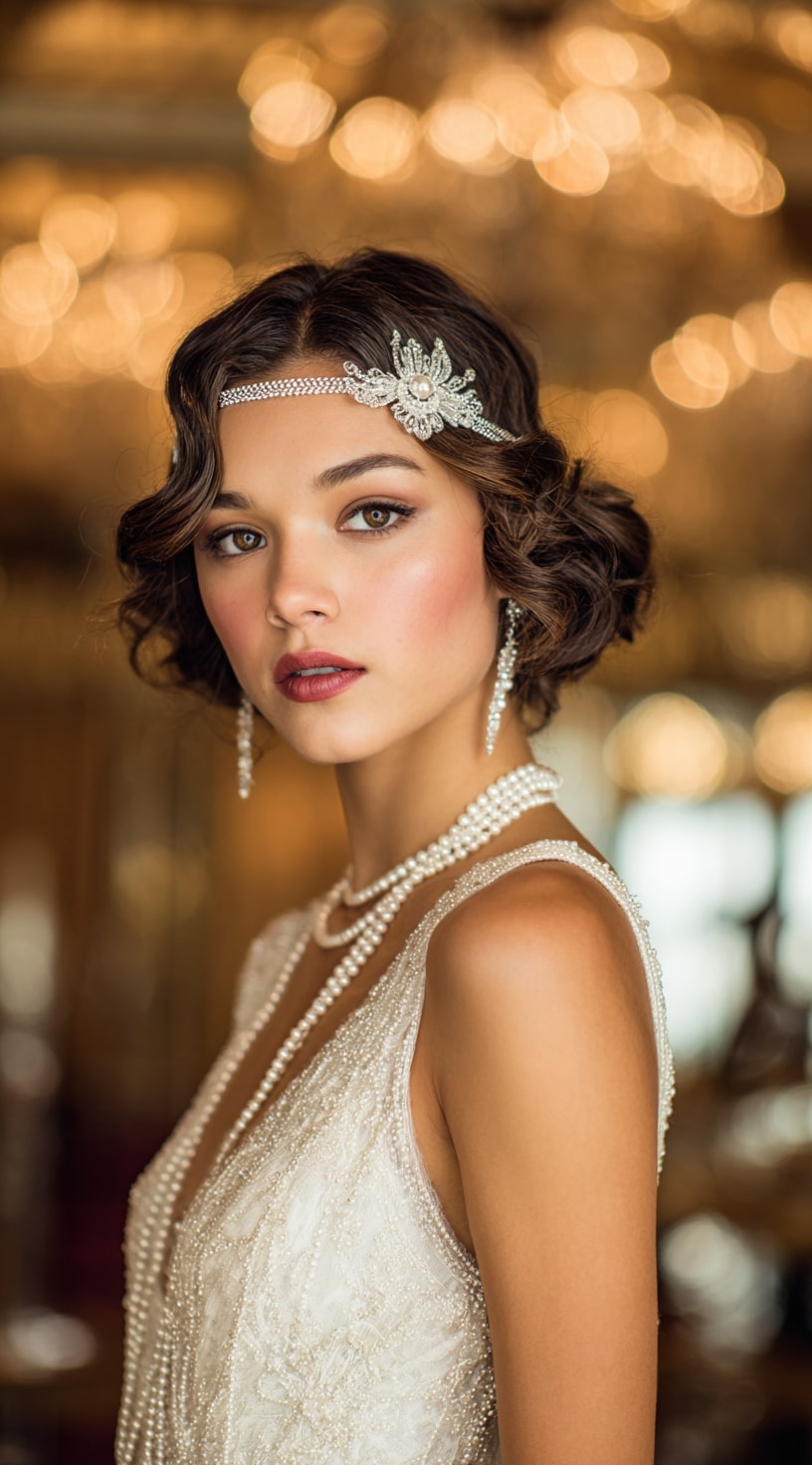 Finger Waves with Vintage Charm