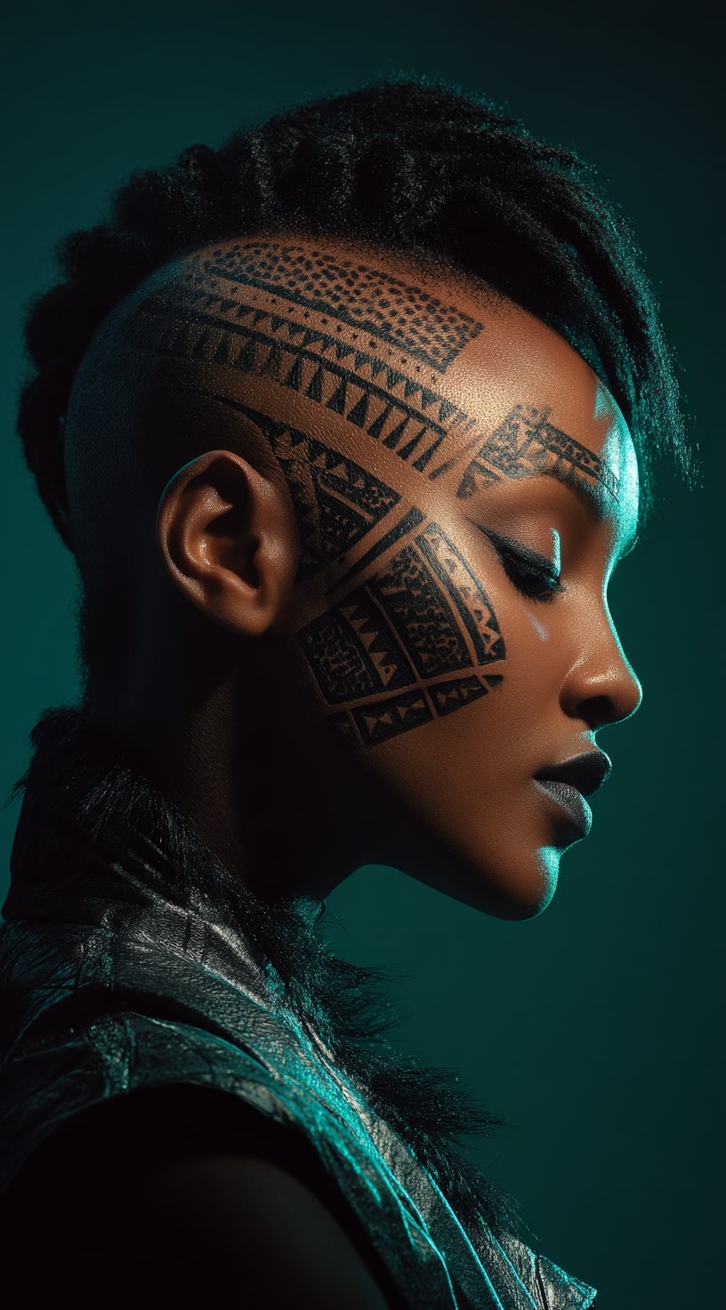 9. Geometric Shaved Design with Coils