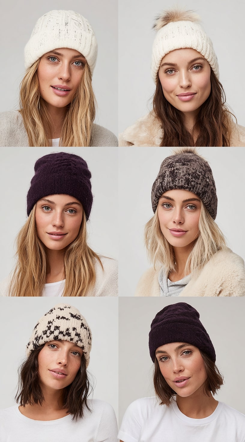 Choosing Beanies for Short Hair in Winter