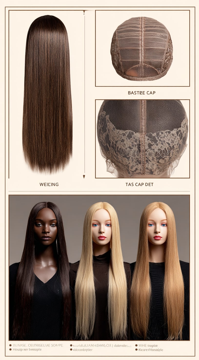 ’90s Blonde Bob Wig with Natural Lace Cap