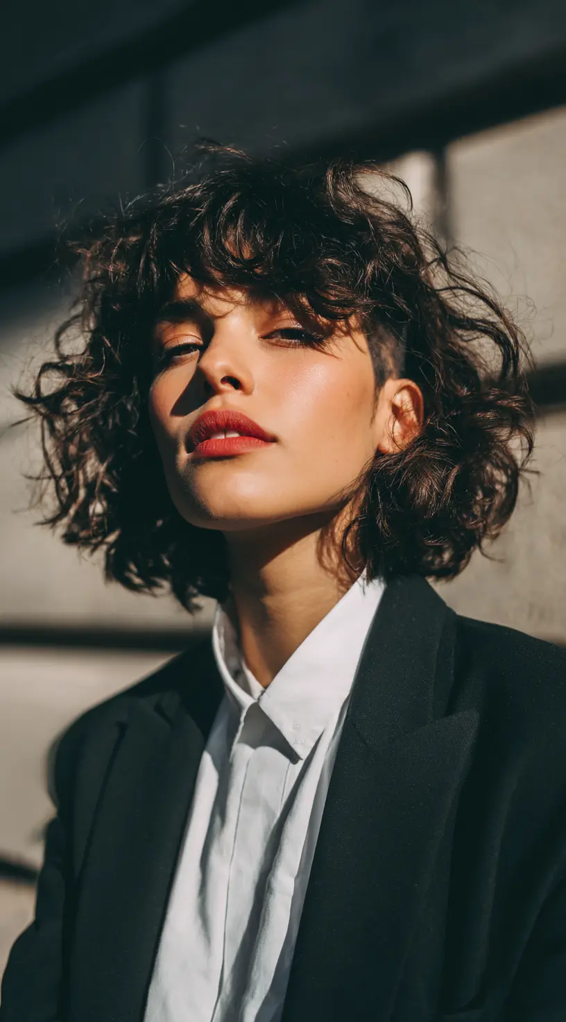 Long French Bob with Undercut