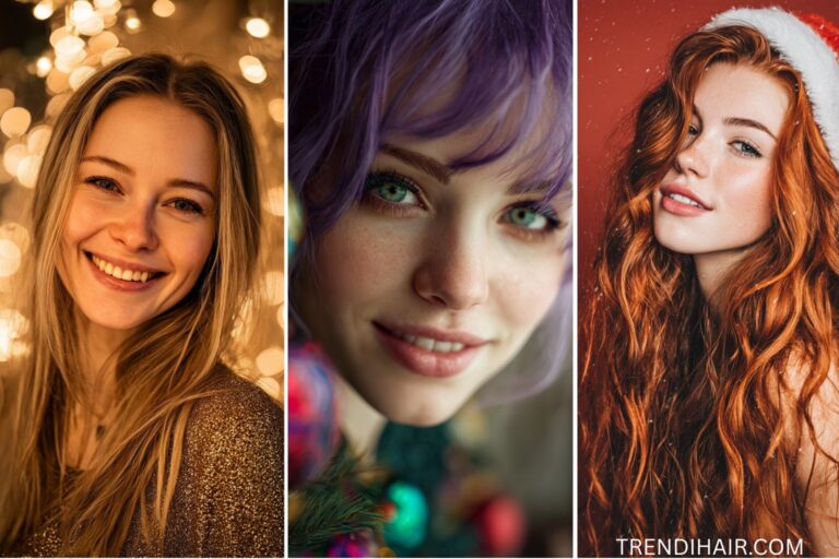 16 Festive Christmas Hair Color Wigs to Try This Season for a Stunning Holiday Look
