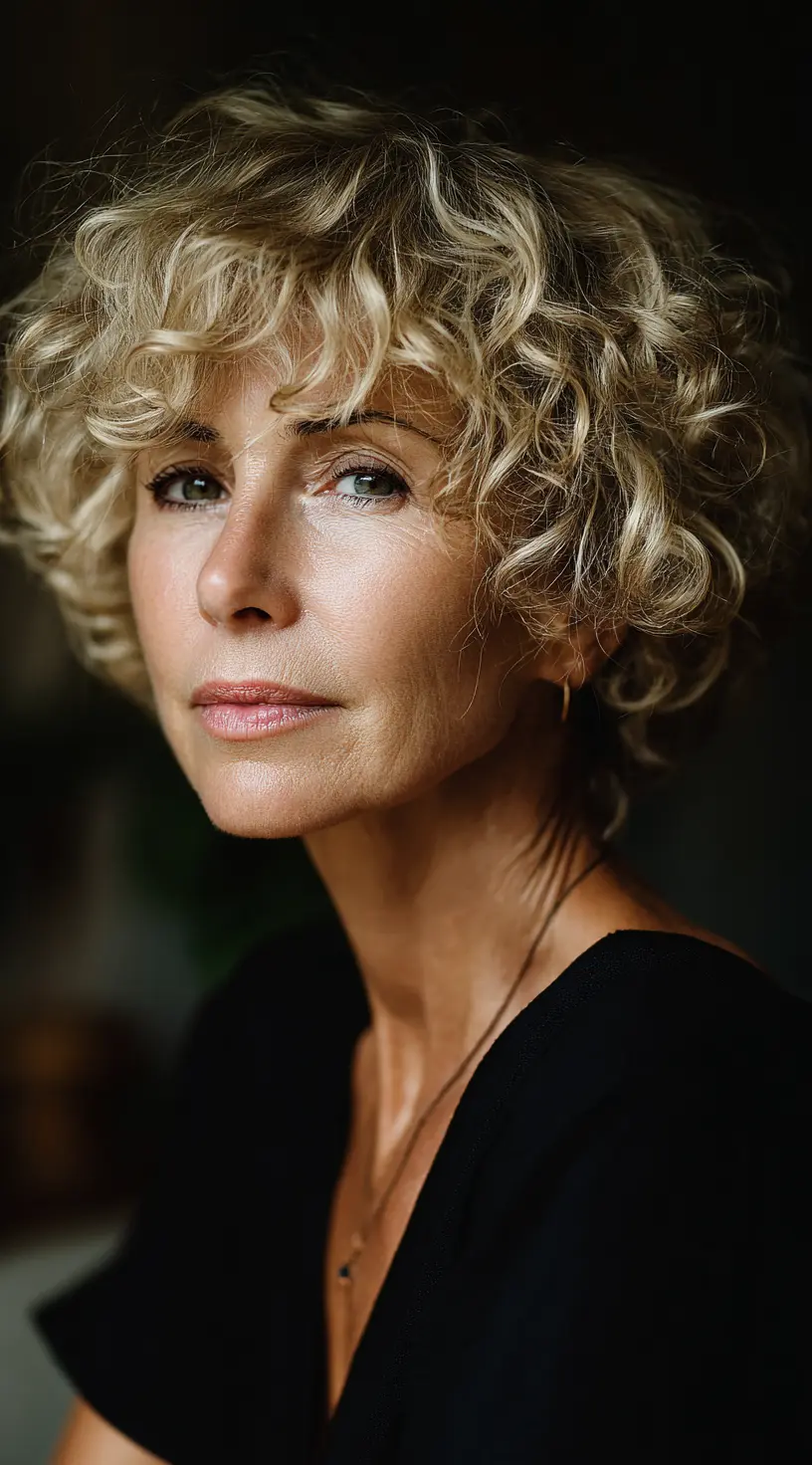 Layered Curl Fringe + Rounded Shape