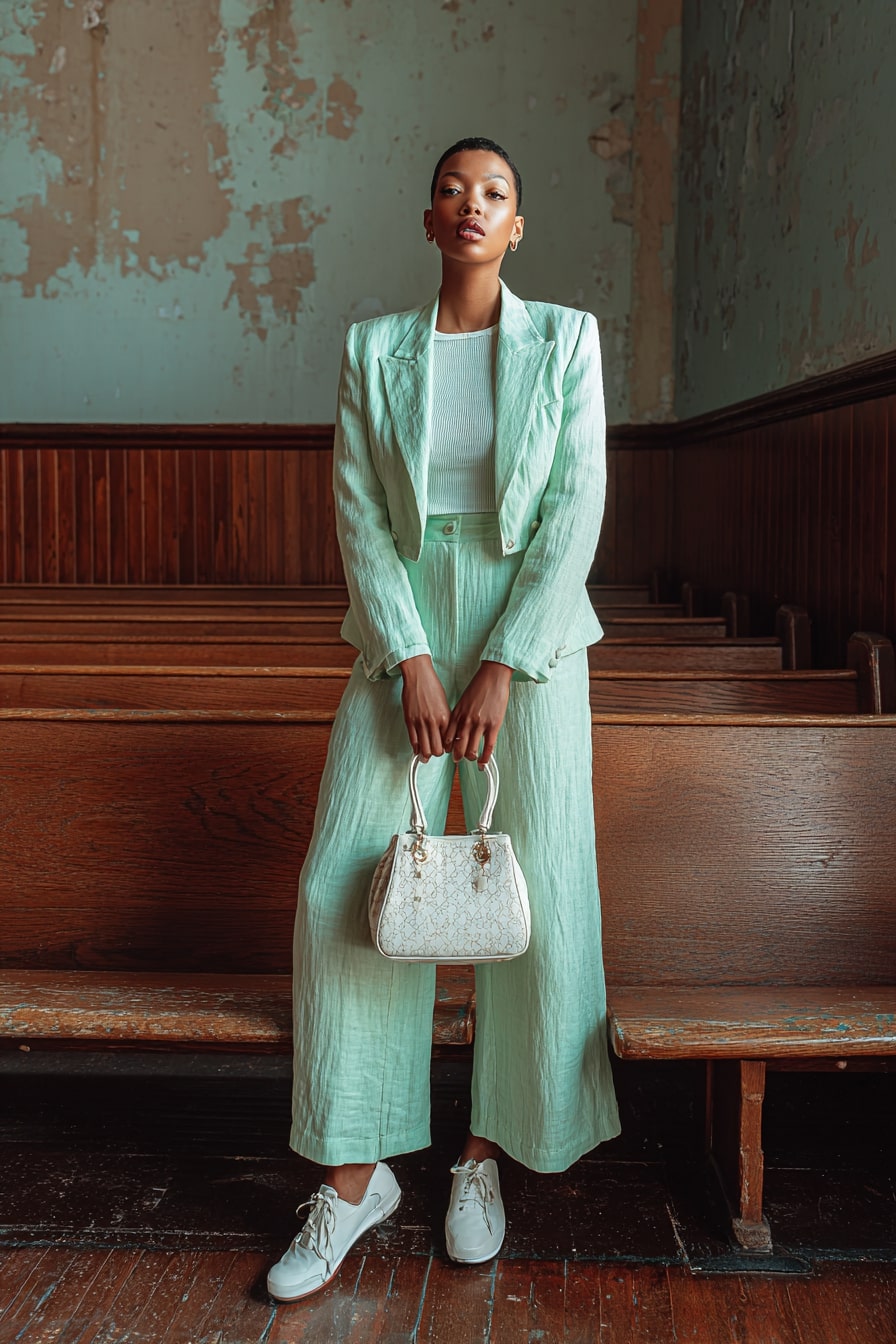 Modern Mint Ensemble