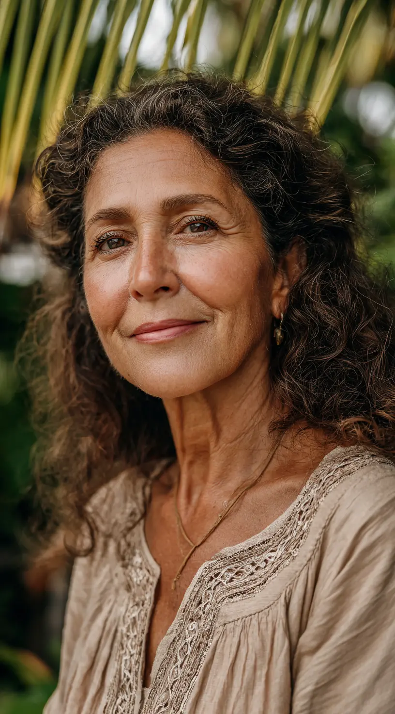 Reverse Layer Curls + Flowing Length