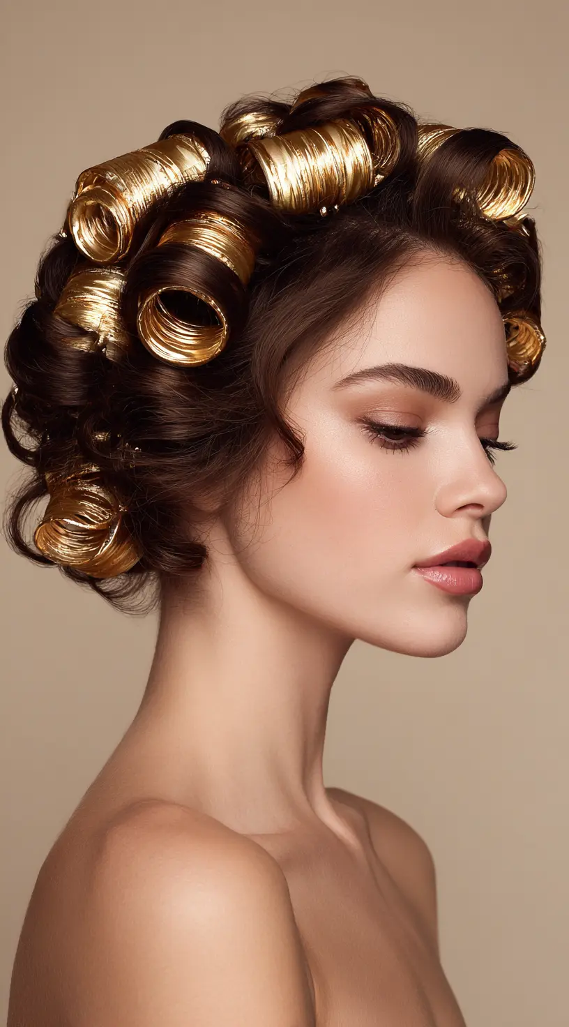 Caffè Latte Ribbons for Glossy Curls