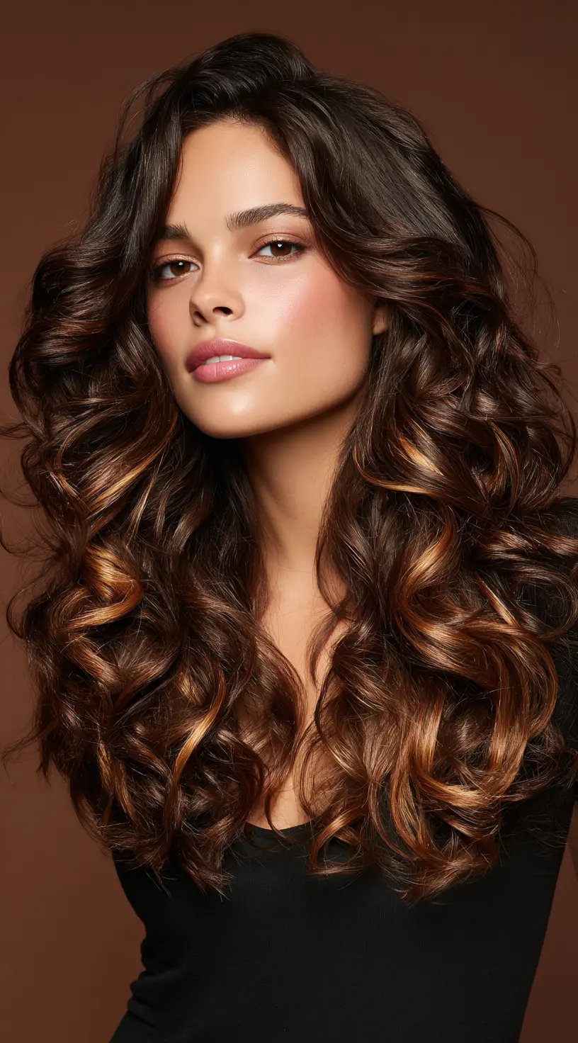 Chestnut Ombre with Copper Tips