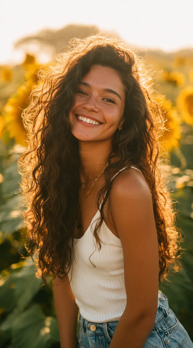 Sunflower Field Glow