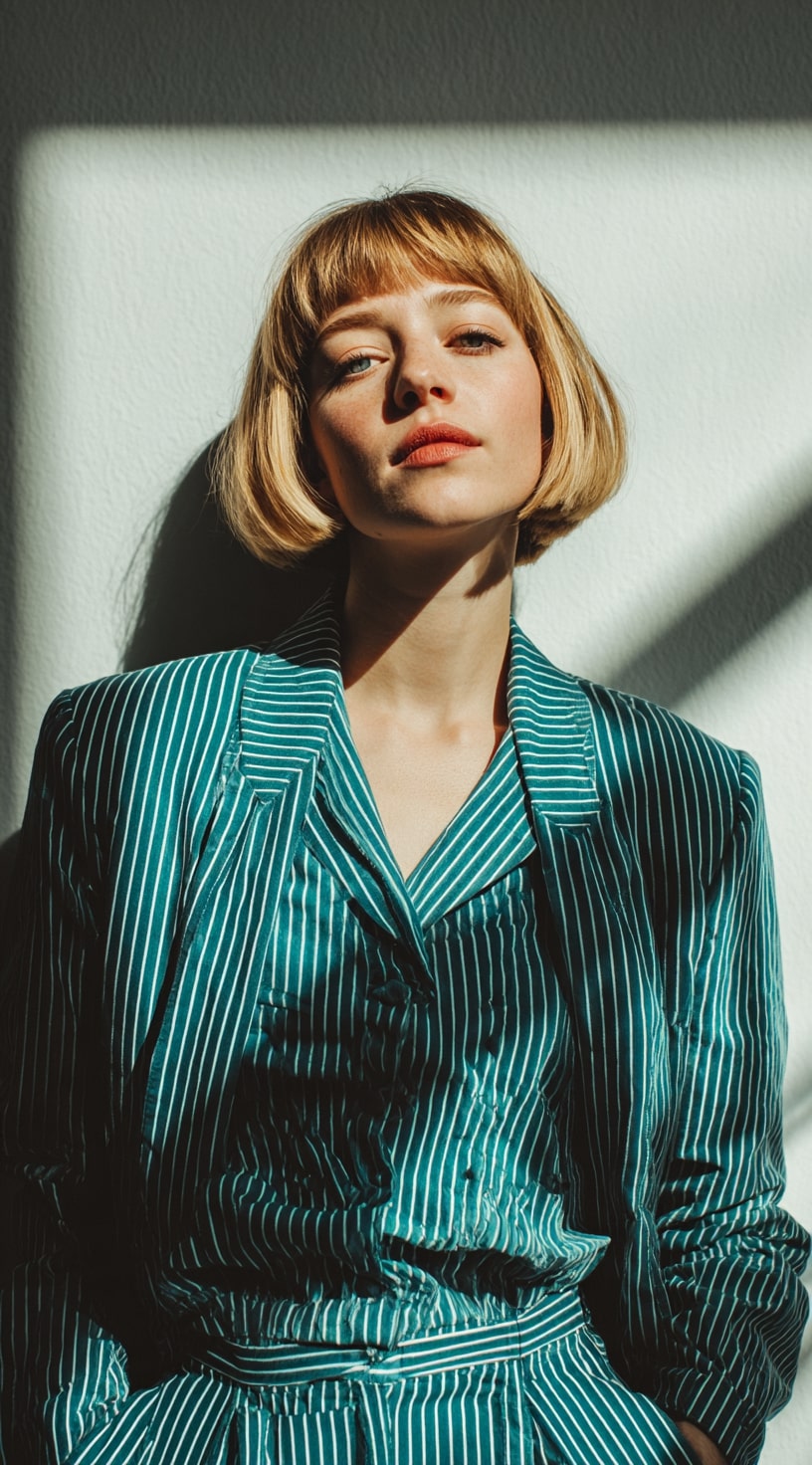 The Angular Bob with Bangs