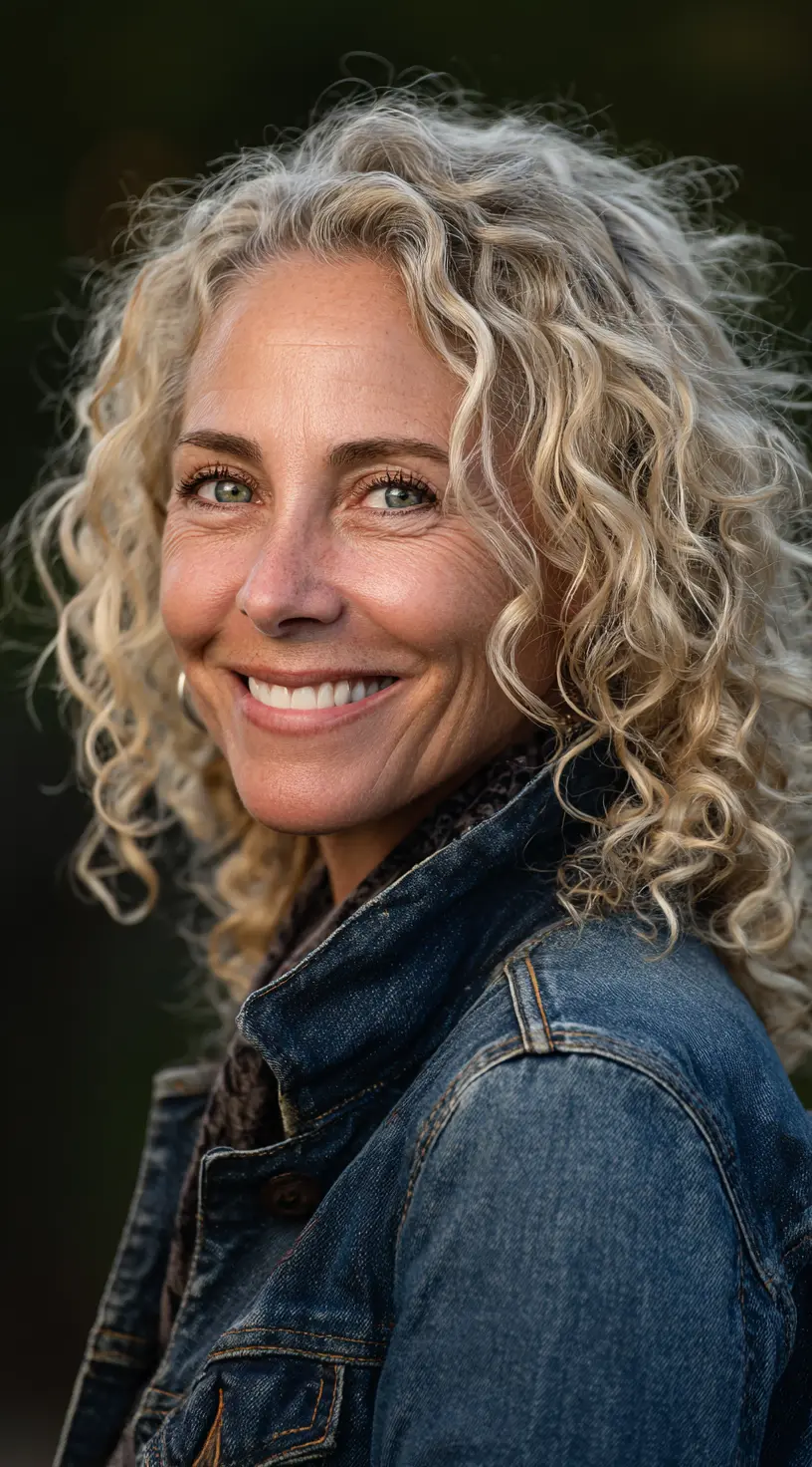 Airy Face-Framing Layers + Spiraled Definition