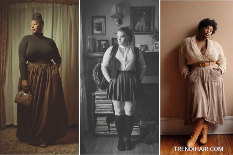 21 Plus Size 90s Fall Outfits That Curvy Women Love