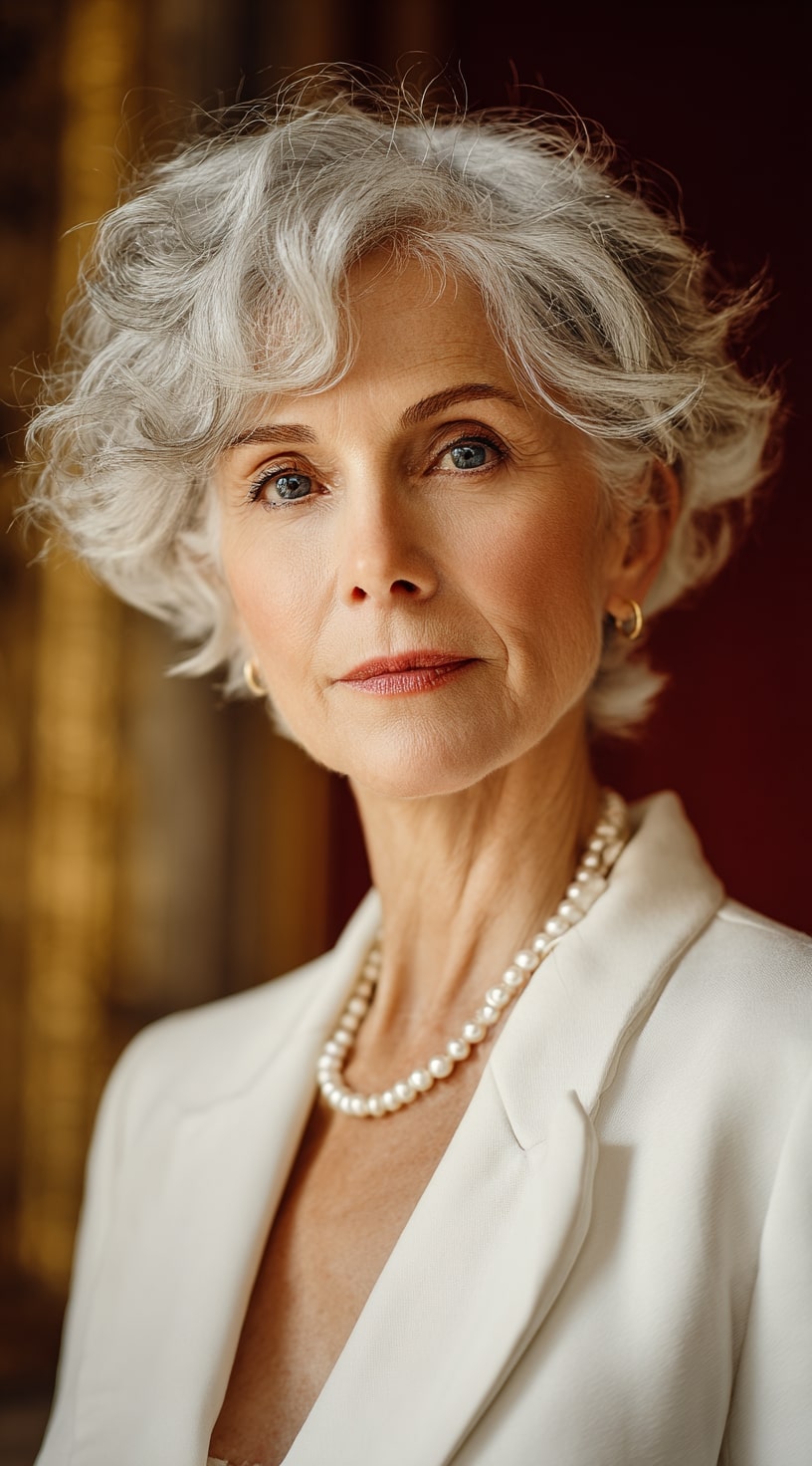 Graduated Long Layers with Soft Curls