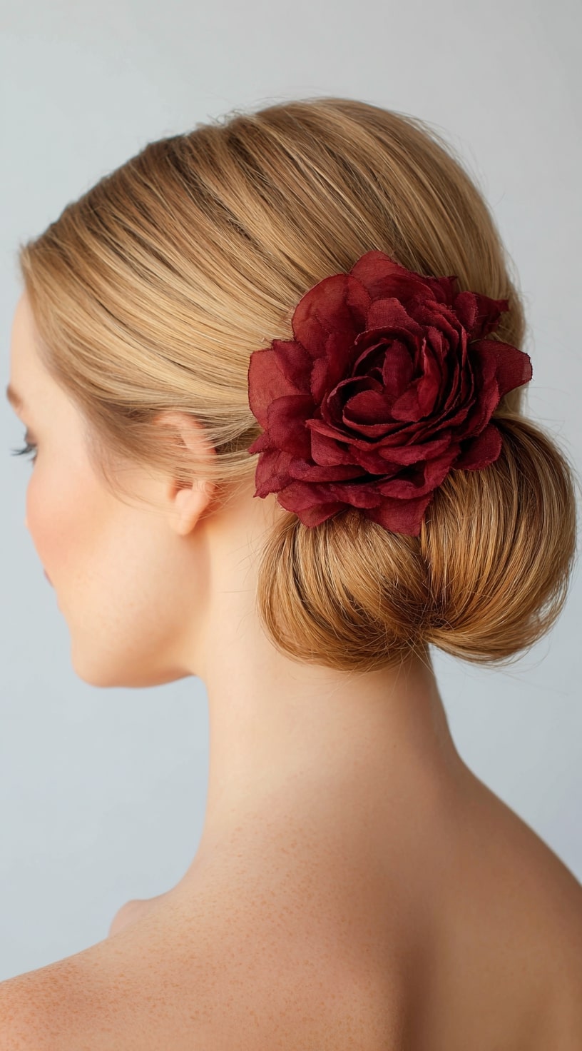 Rose Garden Low Chignon