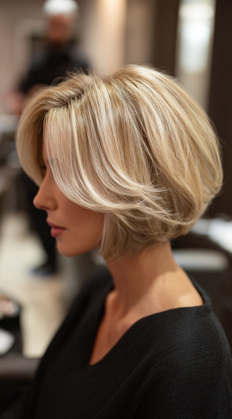 The Voluminous Inverted Bob