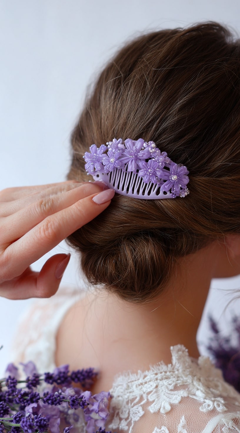 Wildflower Meadow Messy Bun