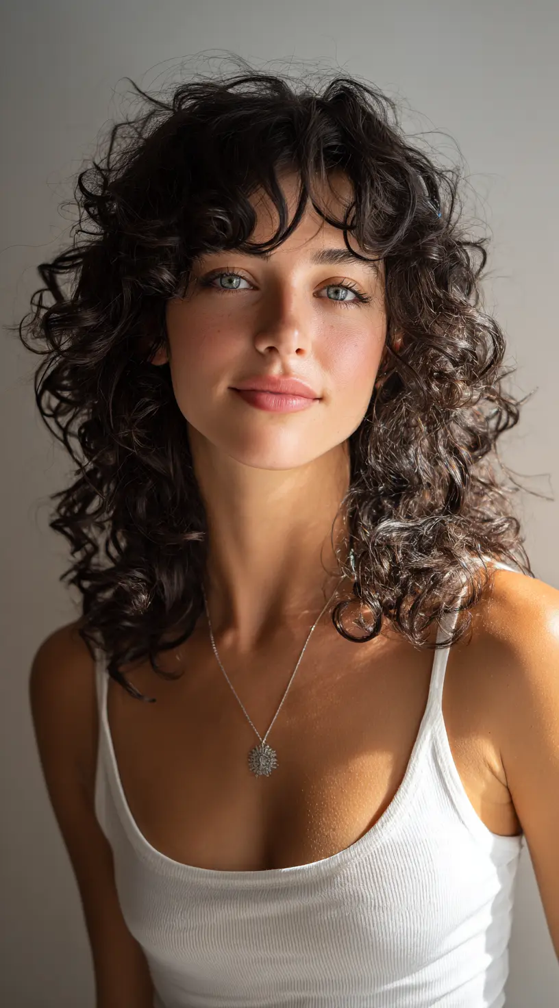 Honey Brown Ombre for Thick Curls