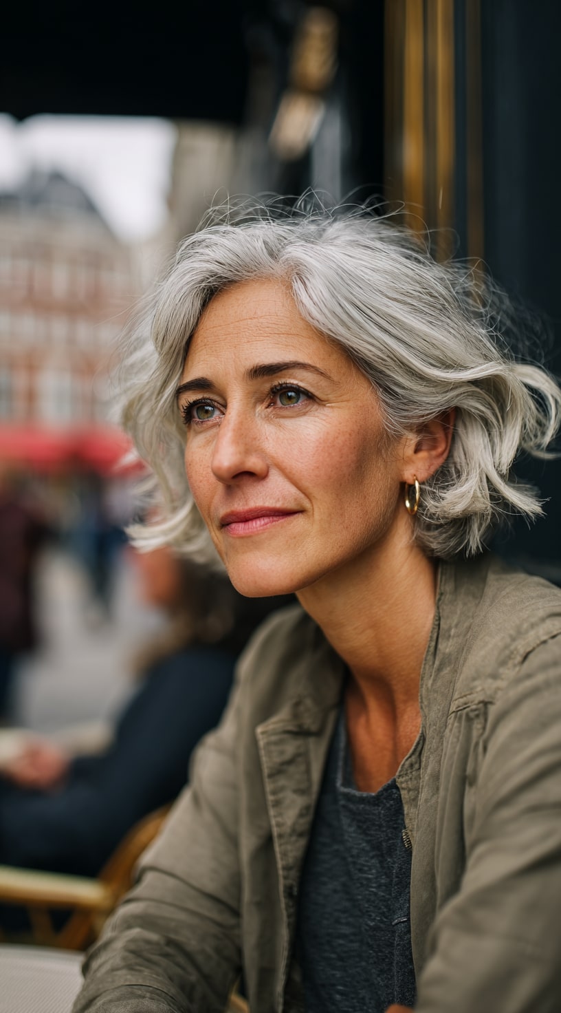 Asymmetrical Long Cut with Tousled Ends