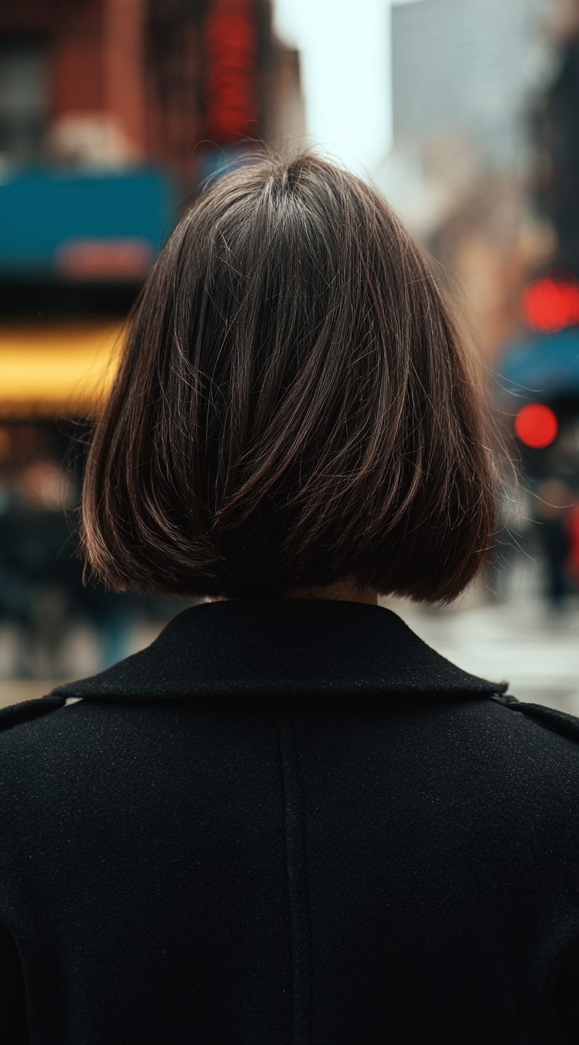 Textured Choppy Inverted Layered Bob
