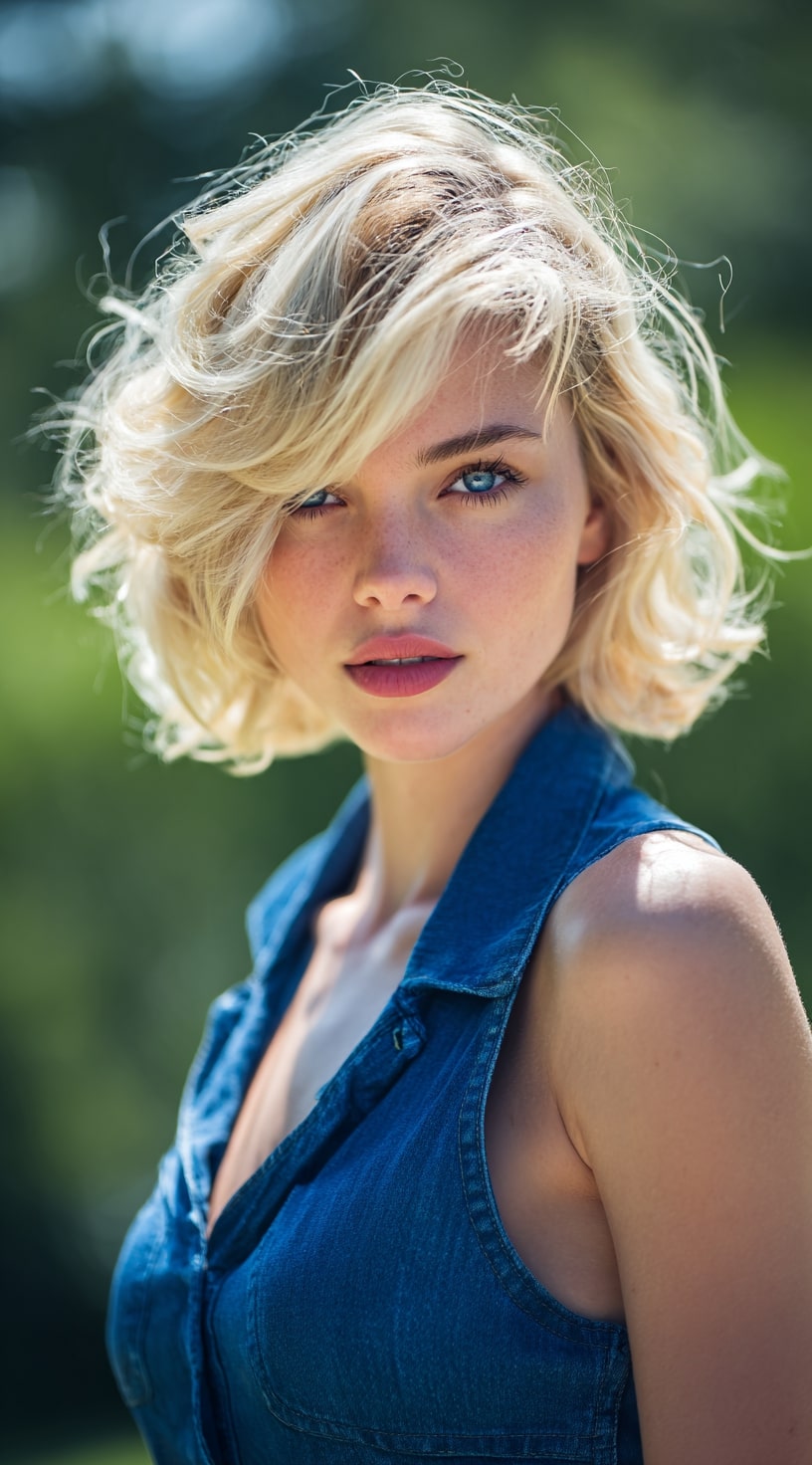 The Textured Shag Bob