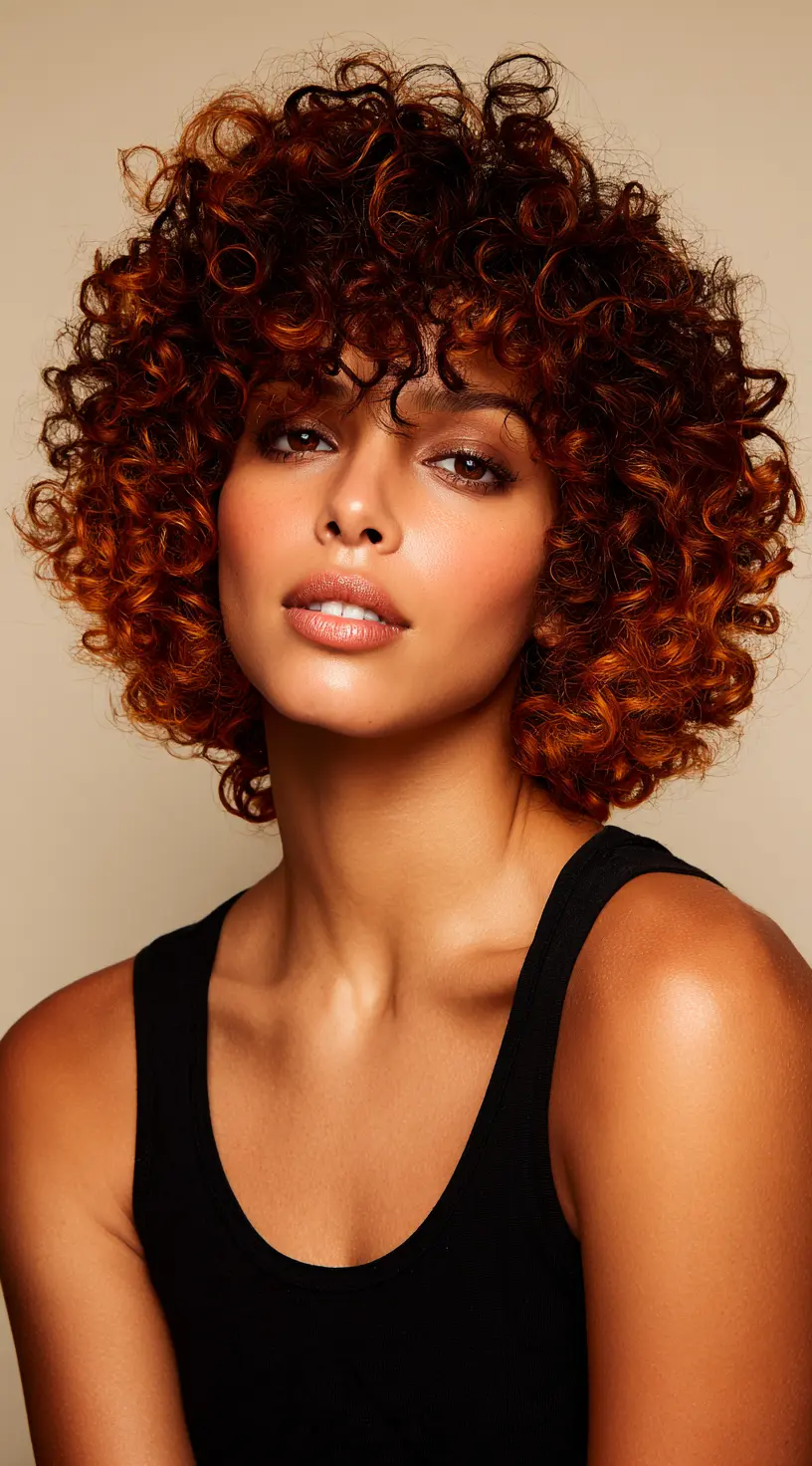 Copper Penny Highlights for Warm Undertones