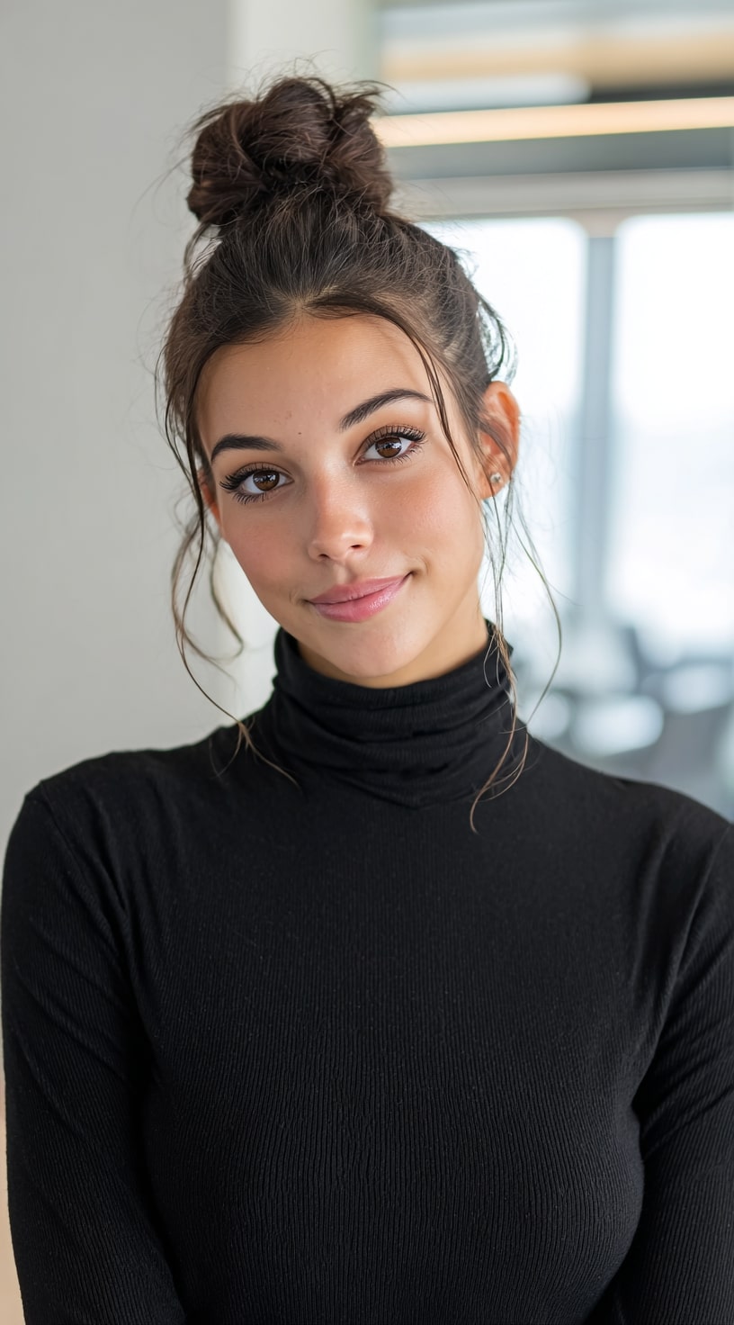 Knotted Low Ponytail