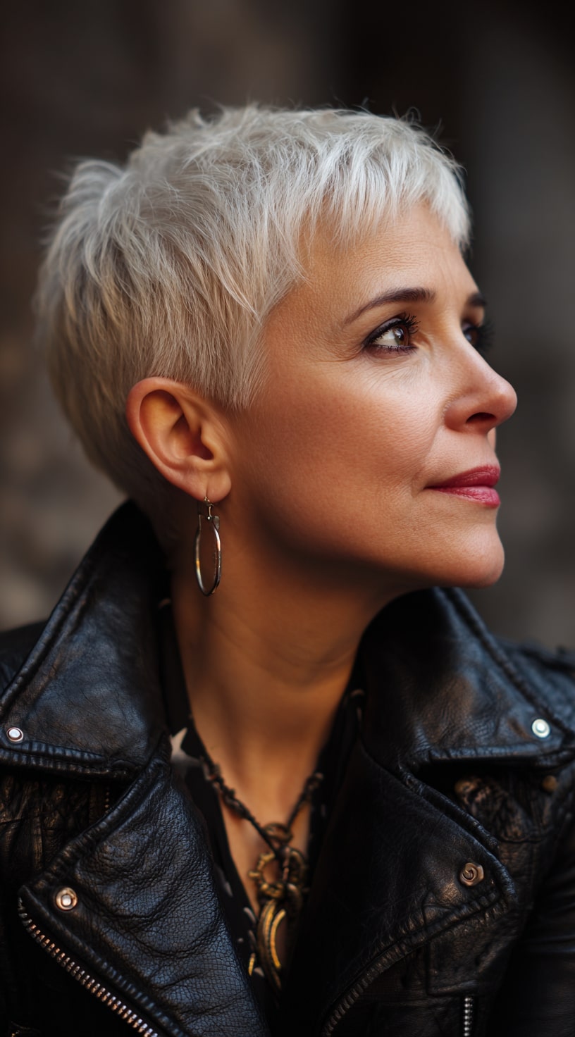 Choppy Pixie Bob with Modern Edge