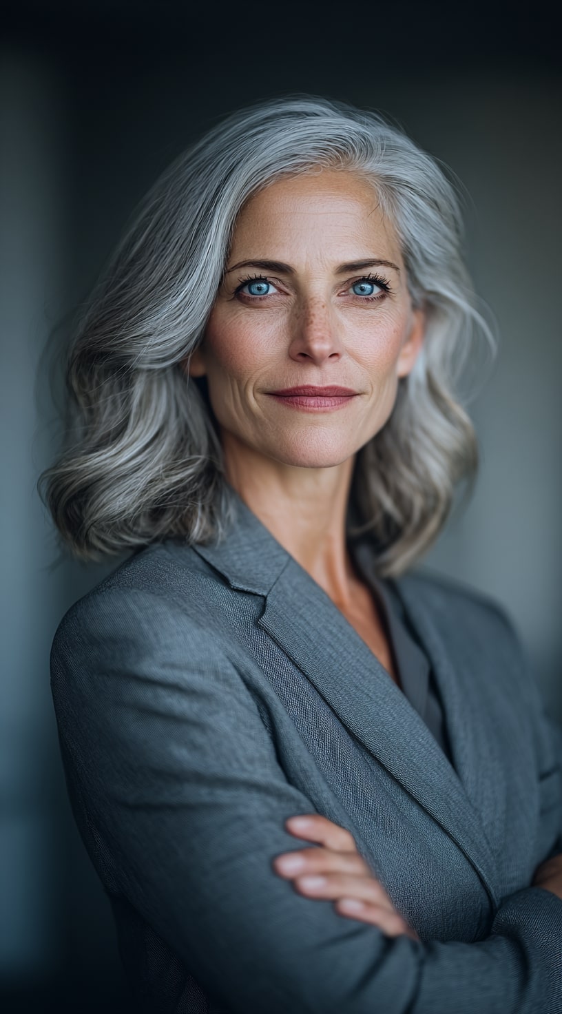 Long Layered Cut with Gentle Waves