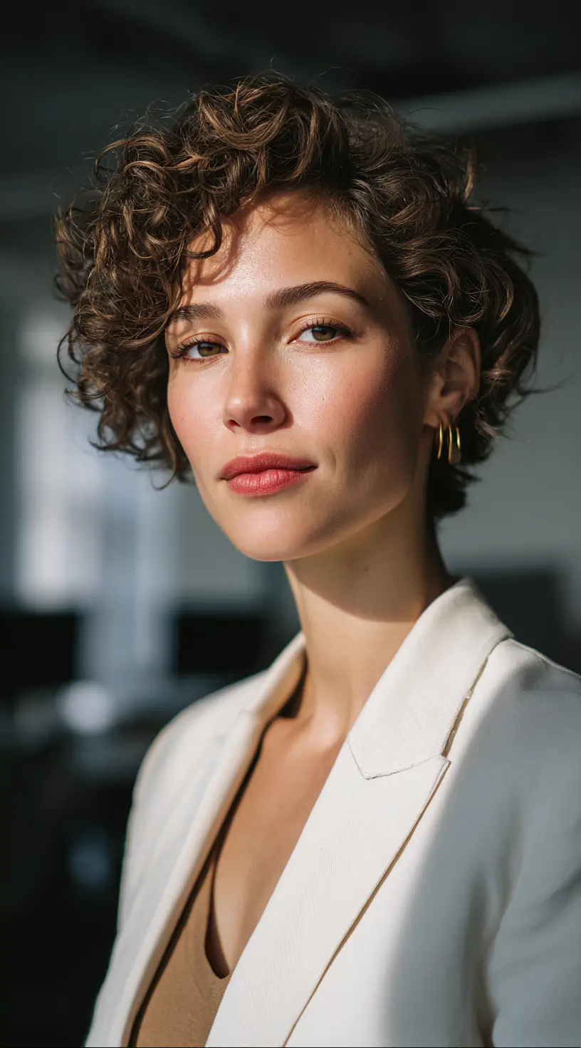 Curly Lob (Long Bob)