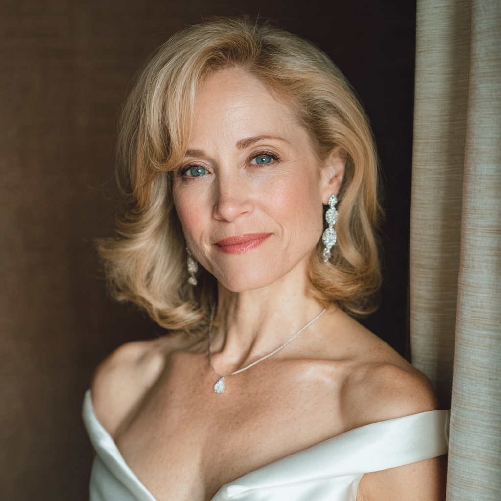 Voluminous Blowout with Classic Glamour