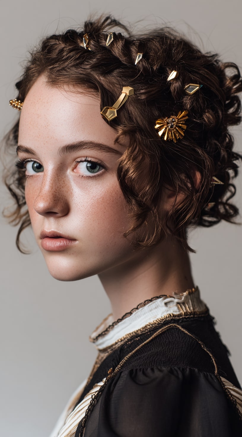 Textured Long French Bob with Soft Bangs