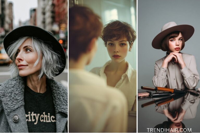 How to Wear a Winter Hat with Short Hair