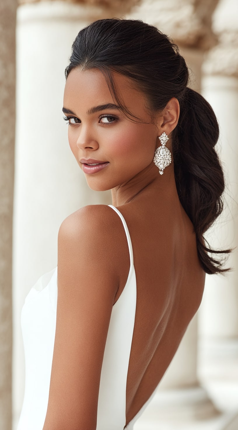 Low Ponytail with Soft Volume