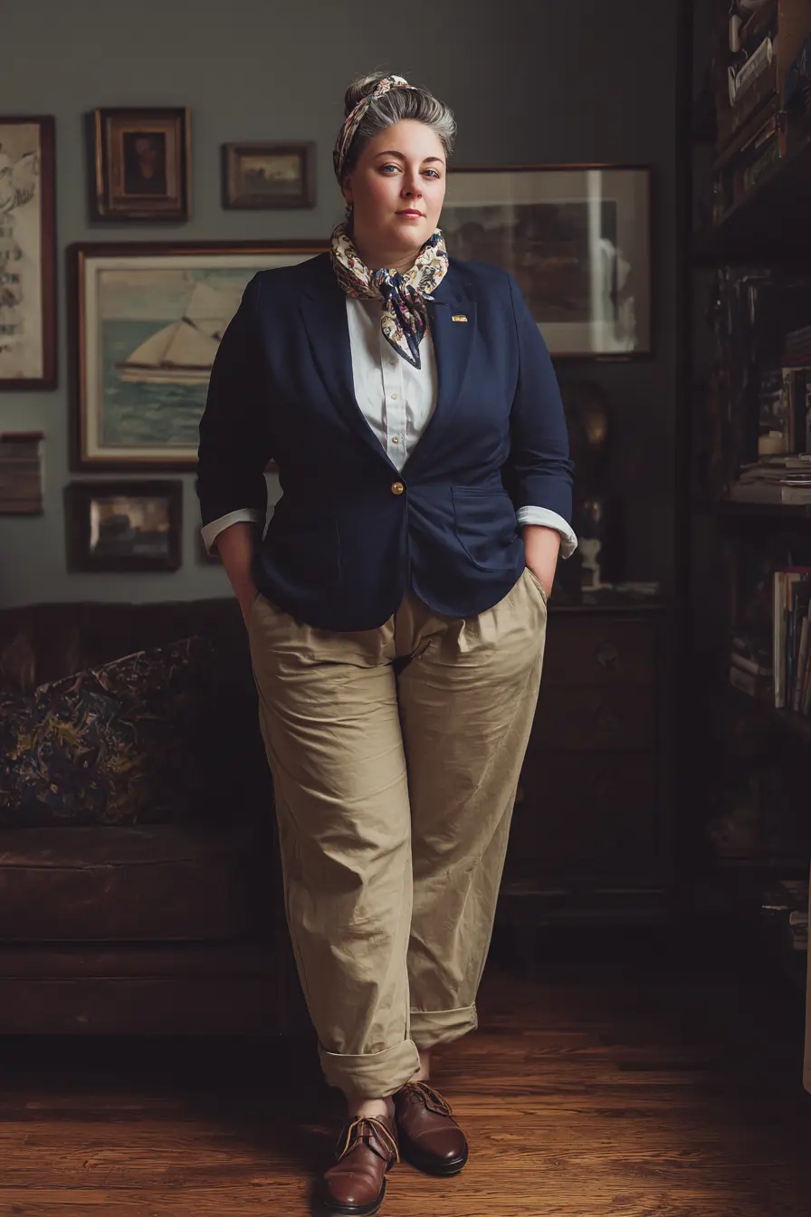 Navy Blazer + Khaki Chinos Power Pairing