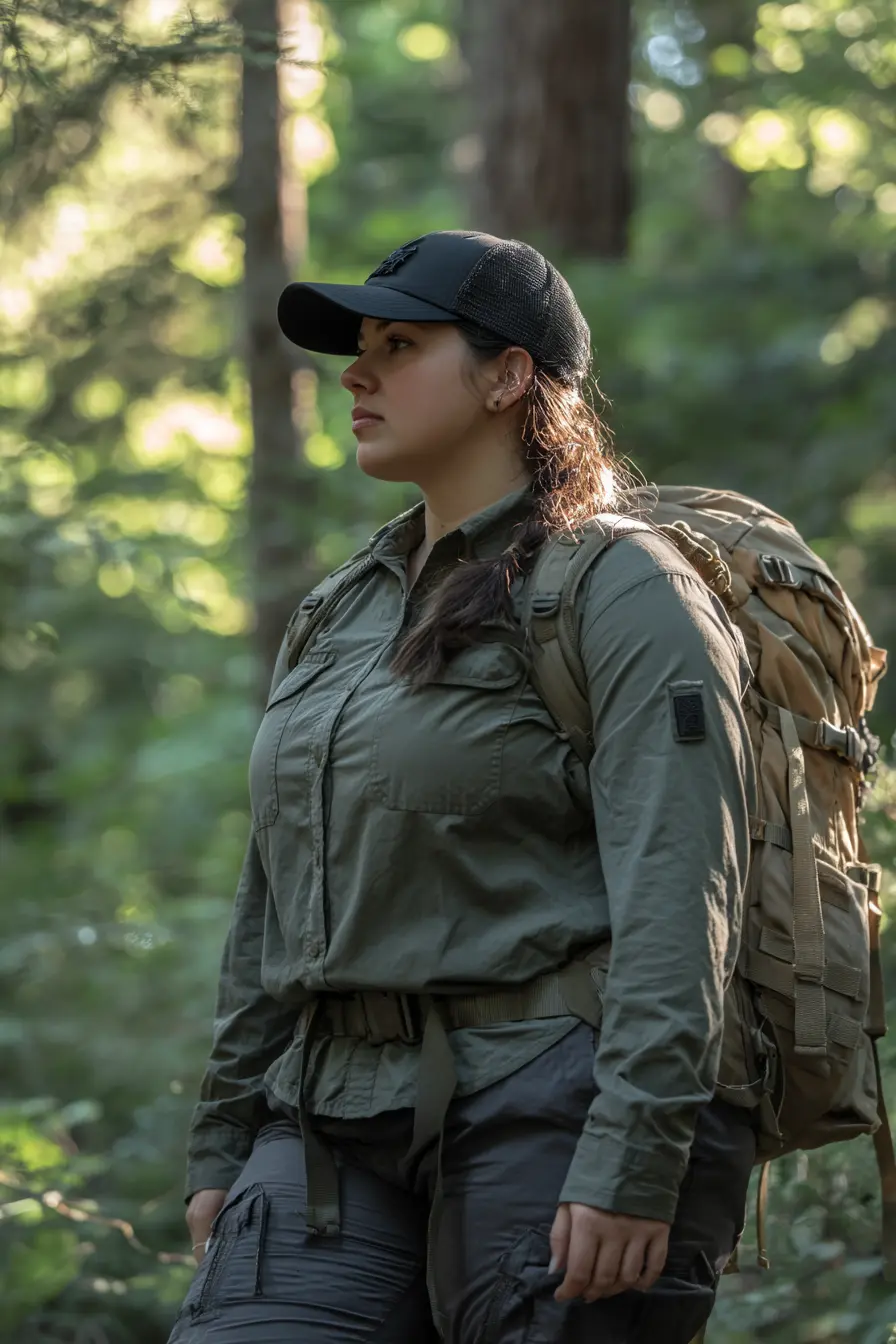 Ribbed Sweater + Hiking Shorts